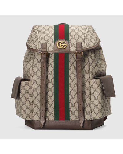 Gucci Sac À Dos Ophidia GG Taille Moyenne - Neutre