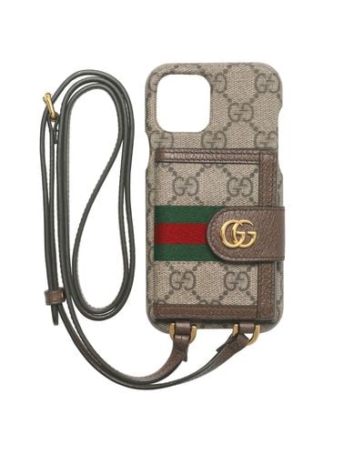 Gucci Funda ophidia para iphone 12 y iphone 12 pro (exclusiva online) - Neutro
