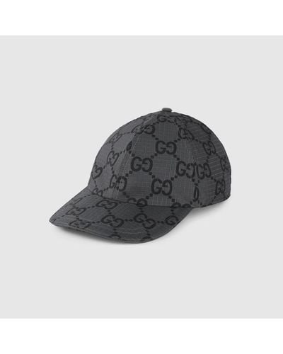 Gucci GG Ripstop Baseball Hat - Grey