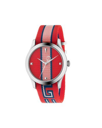Gucci G-Timeless, 38 mm - Rouge