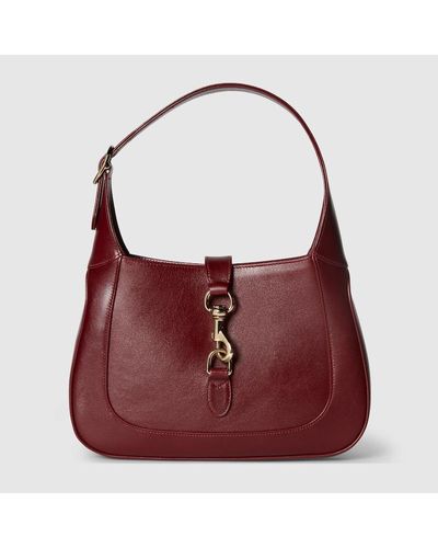 Gucci Jackie Small Shoulder Bag - Red