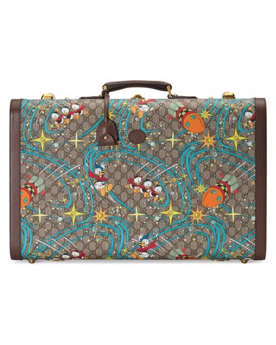 Gucci Disney X Donald Duck Large Suitcase - Natural