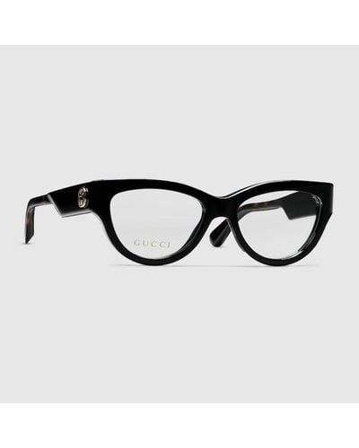 Gucci Cat Eye Optical Frame - Black
