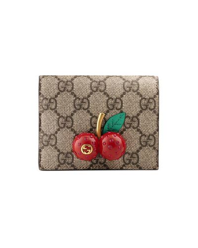 gucci cherry wallet