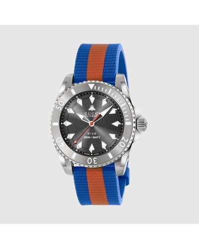 Gucci Reloj Dive - Azul