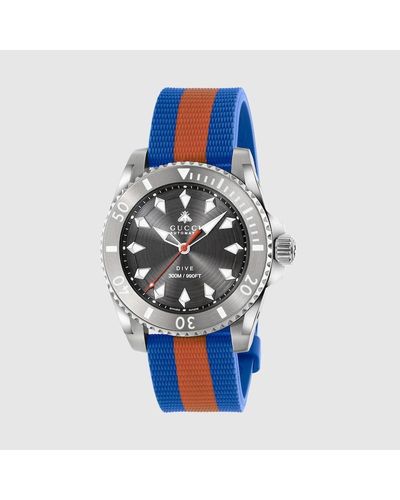 Gucci Montre Dive - Bleu