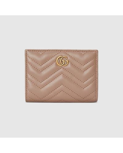 Gucci GG Marmont Wallet - Natural