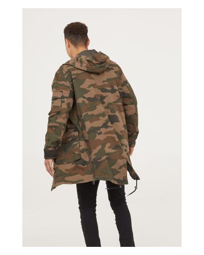 Parka en twill de coton Clearance