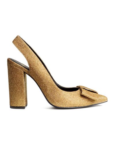 h&m slingback flats