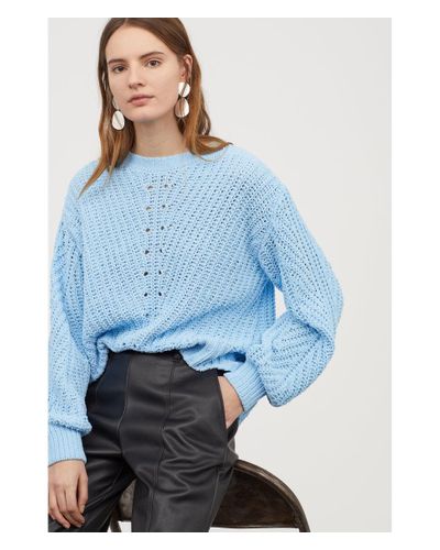 chenille knit jumper