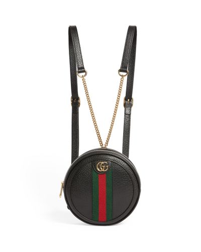 gucci ophidia mini backpack in black