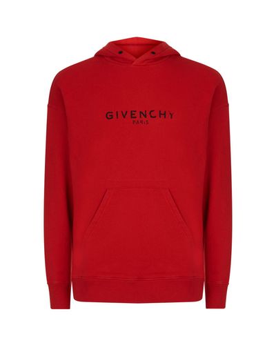 givenchy faded logo hoodie