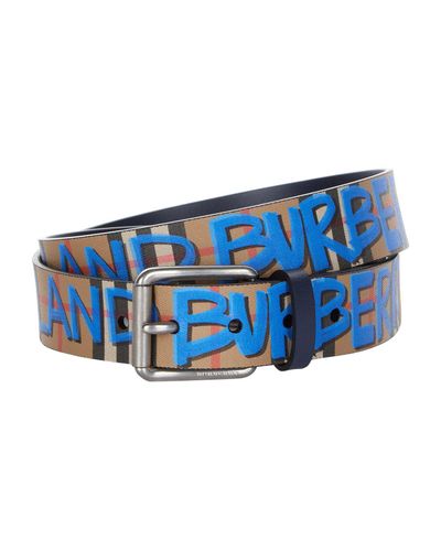 Burberry graffiti belt hotsell