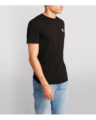Moncler Cotton T-shirt (pack Of 3) in Orange for Men - Lyst