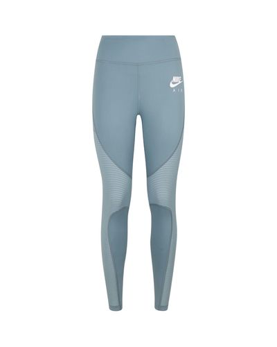 nike air running leggings in grey