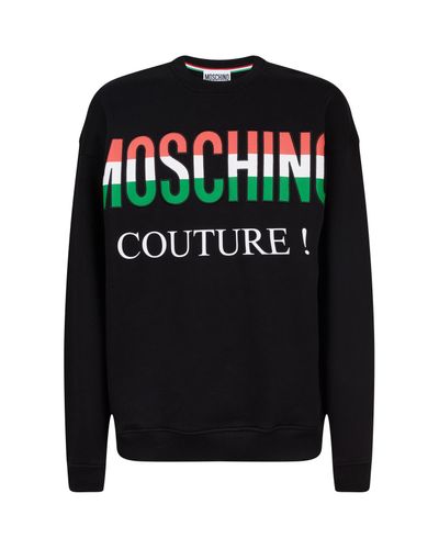 moschino couture sweatshirt