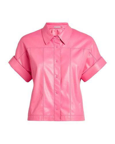 alice and olivia edyth shirt