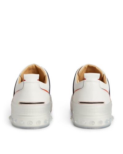 christian louboutin witte sneakers
