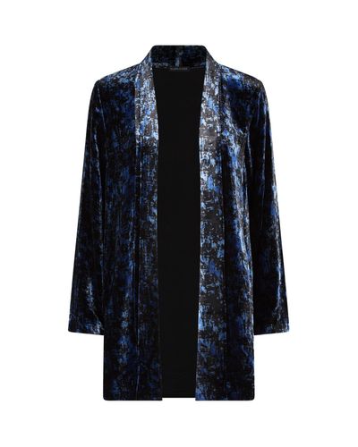 velvet waterfall jacket