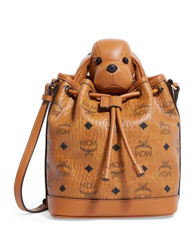 mcm drawstring backpack