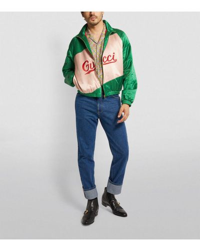 gucci jacket green