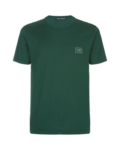 green dolce and gabbana shirt