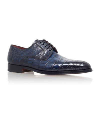 magnanni crocodile loafers