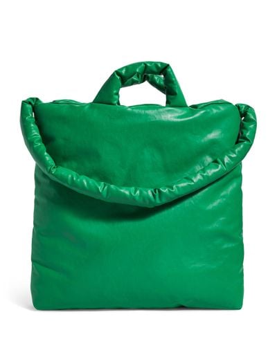 Kassl Canvas Medium Oil Tote Bag in Green - Lyst