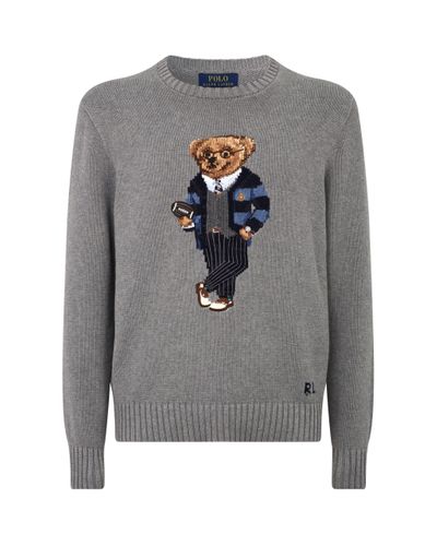 preppy bear sweater