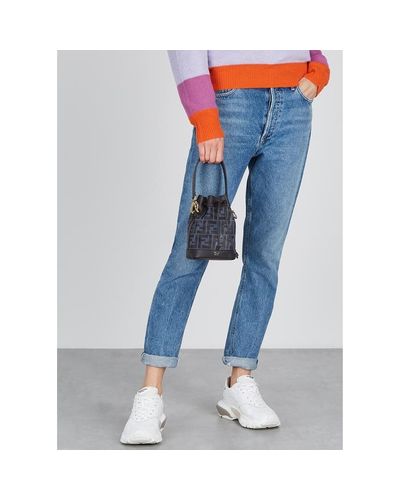 fendi mon tresor mesh bucket bolsa