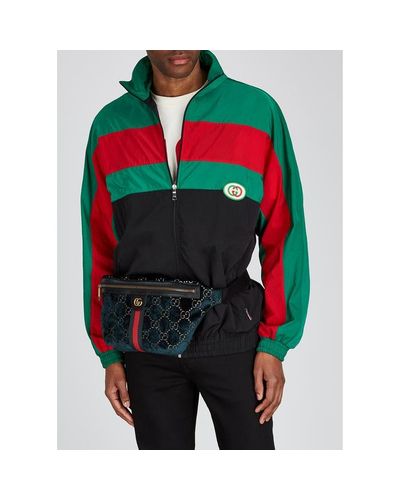 gucci fanny pack velvet