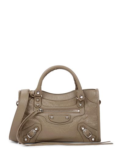 balenciaga city taupe