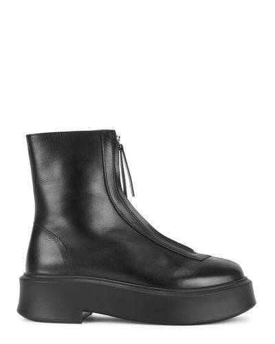 the row zip boots