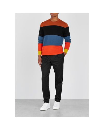 paul smith black joggers