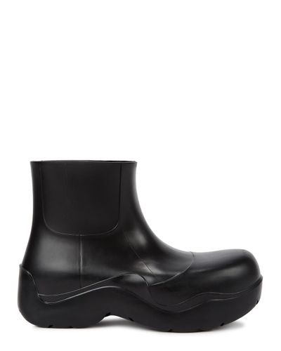 bottega veneta black puddle boots