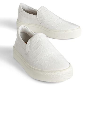 Jigsaw slip on trainers Clearance