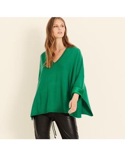 white mohair sweater