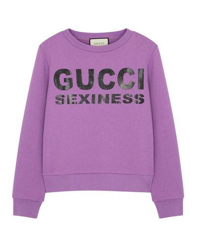 gucci purple shirt