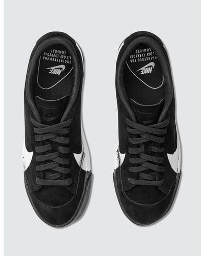 nike blazer city low lx black