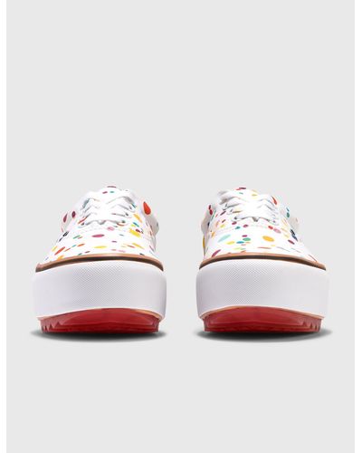 uv ink era stacked vans shoes