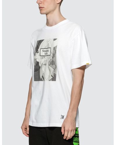 Fr2 X One Piece Sanji Smokers T Shirt In White For Men Lyst Fr2 X One Piece Sanji Smokers T Shirt In White For Men Lyst
