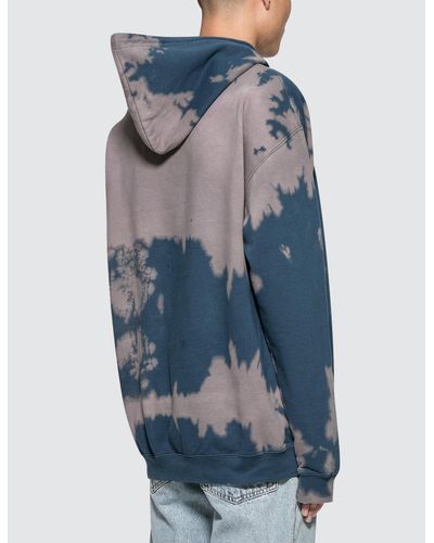 bleach blue hoodie