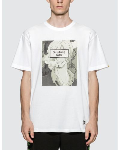 Fr2 X One Piece Sanji Smokers T Shirt In White For Men Lyst