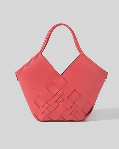 Hereu Coloma S - Interwoven Leather Tote - Lyst