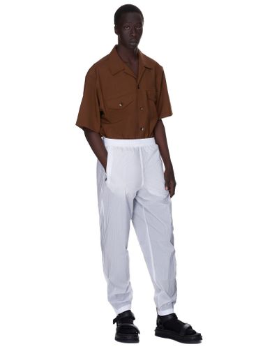 nike pinstripe joggers