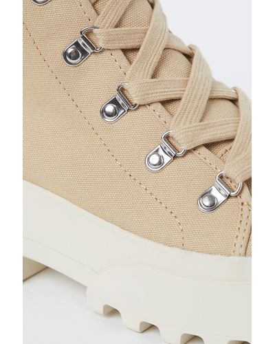 h&m canvas boots