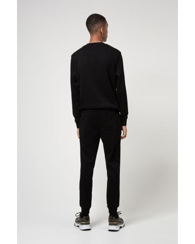 hugo boss cuffed joggers