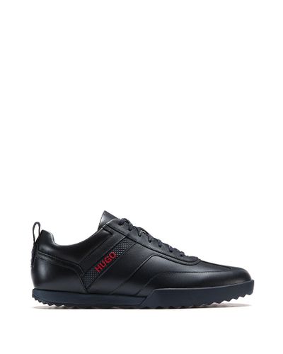 hugo boss navy blue sneakers
