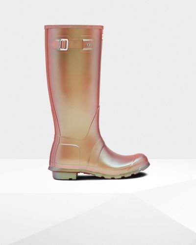 carousel orange hunter boots