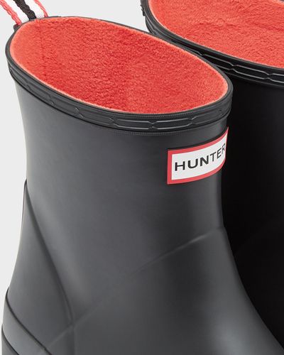 hunter play short rain boots